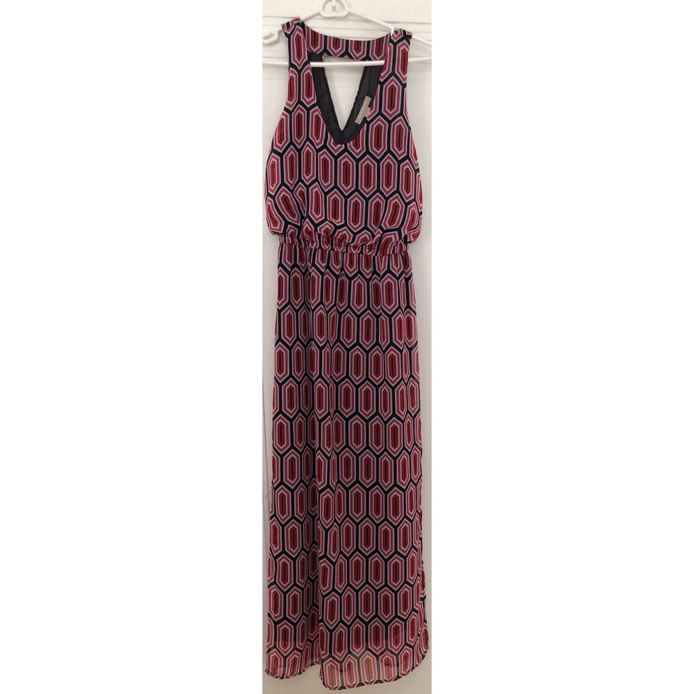 Banana Republic Geometric Maxi Dress